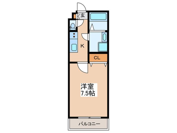 ﾌﾞﾗｲｽﾞ高井戸DUEの物件間取画像